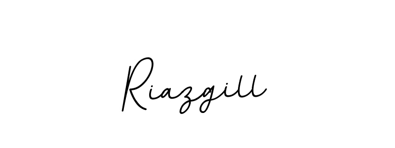 Riazgill stylish signature style. Best Handwritten Sign (BallpointsItalic-DORy9) for my name. Handwritten Signature Collection Ideas for my name Riazgill. Riazgill signature style 11 images and pictures png