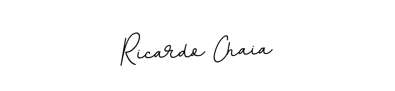 Ricardo Chaia stylish signature style. Best Handwritten Sign (BallpointsItalic-DORy9) for my name. Handwritten Signature Collection Ideas for my name Ricardo Chaia. Ricardo Chaia signature style 11 images and pictures png