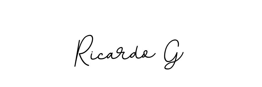 Make a beautiful signature design for name Ricardo G. Use this online signature maker to create a handwritten signature for free. Ricardo G signature style 11 images and pictures png