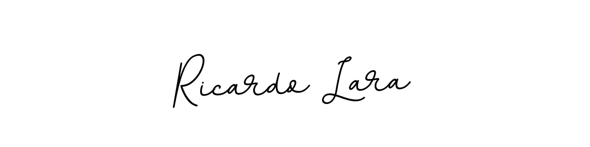 Make a beautiful signature design for name Ricardo Lara. With this signature (BallpointsItalic-DORy9) style, you can create a handwritten signature for free. Ricardo Lara signature style 11 images and pictures png