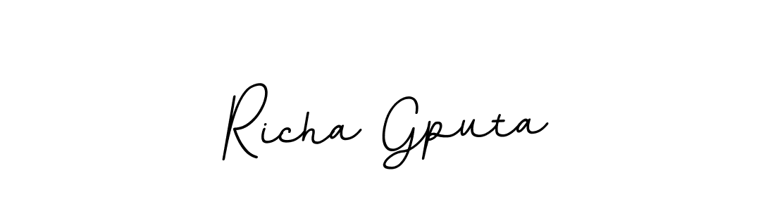 Here are the top 10 professional signature styles for the name Richa Gputa. These are the best autograph styles you can use for your name. Richa Gputa signature style 11 images and pictures png