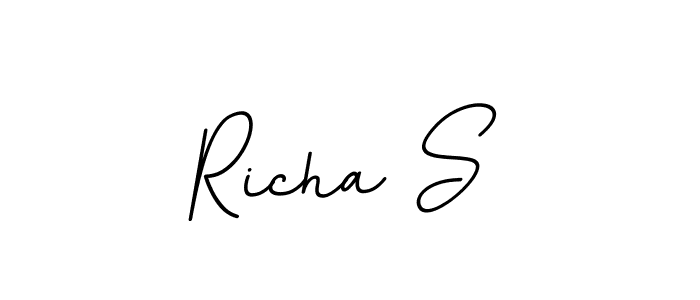 Similarly BallpointsItalic-DORy9 is the best handwritten signature design. Signature creator online .You can use it as an online autograph creator for name Richa S. Richa S signature style 11 images and pictures png