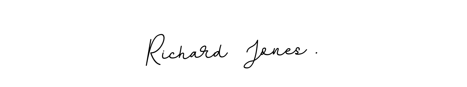 This is the best signature style for the Richard  Jones . name. Also you like these signature font (BallpointsItalic-DORy9). Mix name signature. Richard  Jones . signature style 11 images and pictures png