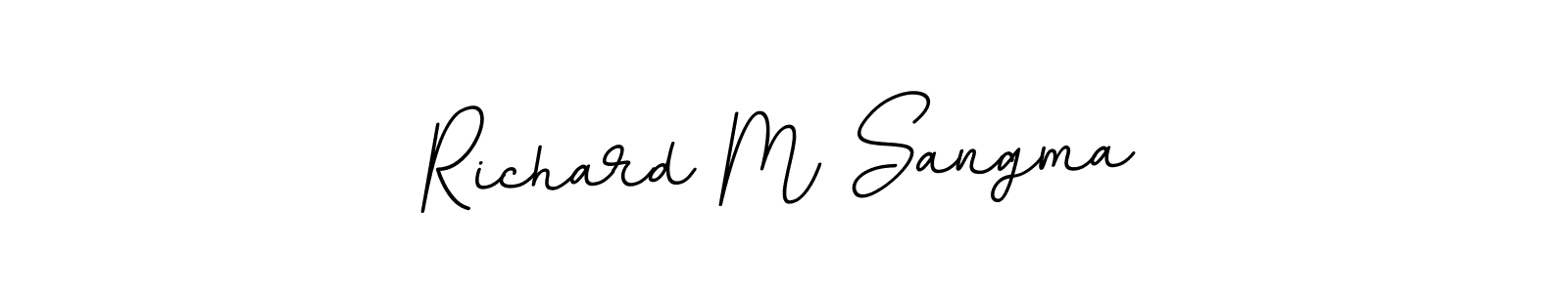 BallpointsItalic-DORy9 is a professional signature style that is perfect for those who want to add a touch of class to their signature. It is also a great choice for those who want to make their signature more unique. Get Richard M Sangma name to fancy signature for free. Richard M Sangma signature style 11 images and pictures png