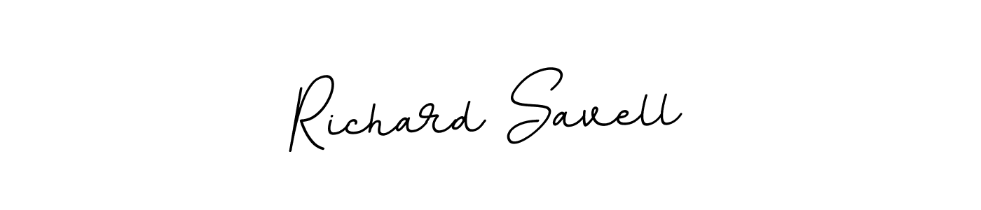 This is the best signature style for the Richard Savell name. Also you like these signature font (BallpointsItalic-DORy9). Mix name signature. Richard Savell signature style 11 images and pictures png
