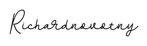 The BallpointsItalic-DORy9 handwriting style adds charm and authenticity to name Richardnovotny. A wonderful choice for personal thank-you notes. Richardnovotny signature style 11 images and pictures png