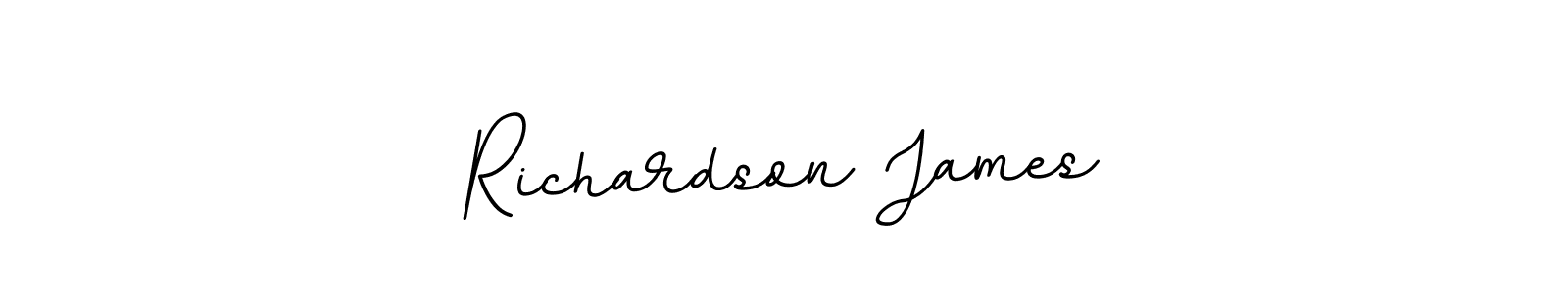Also You can easily find your signature by using the search form. We will create Richardson James name handwritten signature images for you free of cost using BallpointsItalic-DORy9 sign style. Richardson James signature style 11 images and pictures png
