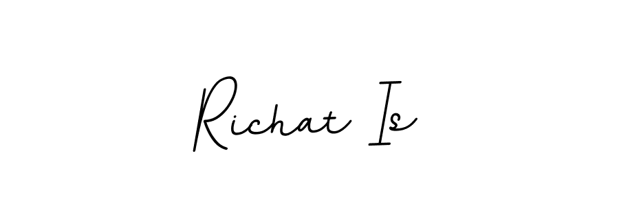 It looks lik you need a new signature style for name Richat Is. Design unique handwritten (BallpointsItalic-DORy9) signature with our free signature maker in just a few clicks. Richat Is signature style 11 images and pictures png