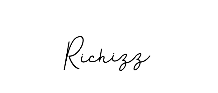 Also You can easily find your signature by using the search form. We will create Richizz name handwritten signature images for you free of cost using BallpointsItalic-DORy9 sign style. Richizz signature style 11 images and pictures png