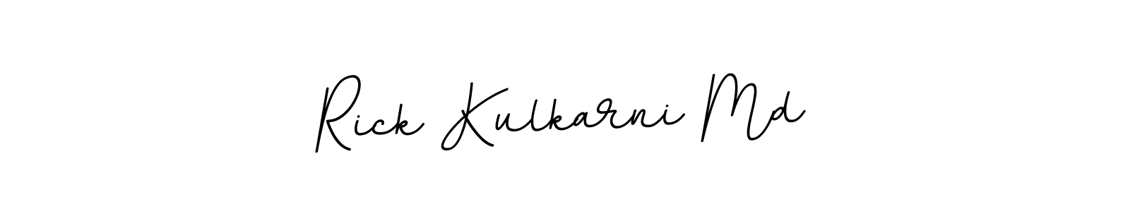 if you are searching for the best signature style for your name Rick Kulkarni Md. so please give up your signature search. here we have designed multiple signature styles  using BallpointsItalic-DORy9. Rick Kulkarni Md signature style 11 images and pictures png