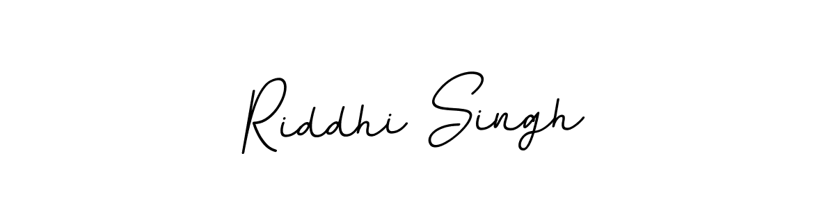 Create a beautiful signature design for name Riddhi Singh. With this signature (BallpointsItalic-DORy9) fonts, you can make a handwritten signature for free. Riddhi Singh signature style 11 images and pictures png