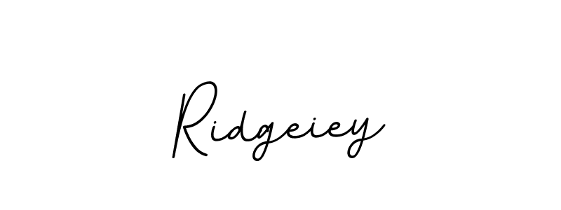 Make a beautiful signature design for name Ridgeiey. With this signature (BallpointsItalic-DORy9) style, you can create a handwritten signature for free. Ridgeiey signature style 11 images and pictures png