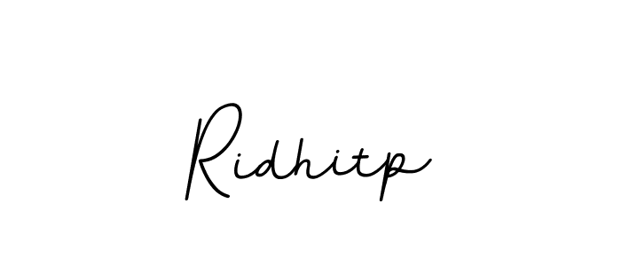 How to make Ridhitp signature? BallpointsItalic-DORy9 is a professional autograph style. Create handwritten signature for Ridhitp name. Ridhitp signature style 11 images and pictures png