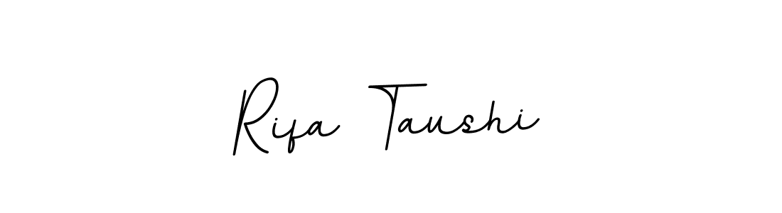 This is the best signature style for the Rifa Taushi name. Also you like these signature font (BallpointsItalic-DORy9). Mix name signature. Rifa Taushi signature style 11 images and pictures png