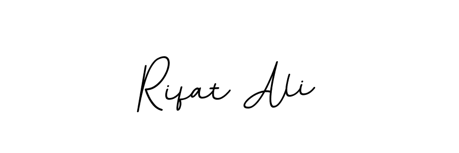 Also we have Rifat Ali name is the best signature style. Create professional handwritten signature collection using BallpointsItalic-DORy9 autograph style. Rifat Ali signature style 11 images and pictures png