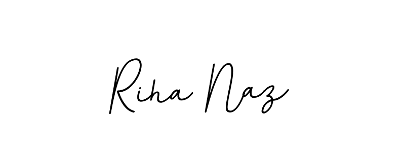 Design your own signature with our free online signature maker. With this signature software, you can create a handwritten (BallpointsItalic-DORy9) signature for name Riha Naz. Riha Naz signature style 11 images and pictures png