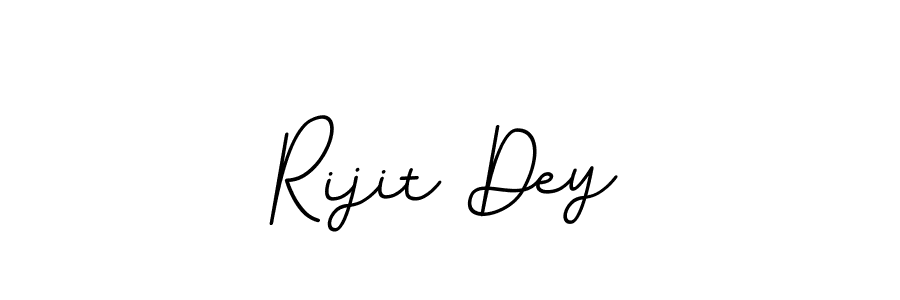 Create a beautiful signature design for name Rijit Dey. With this signature (BallpointsItalic-DORy9) fonts, you can make a handwritten signature for free. Rijit Dey signature style 11 images and pictures png