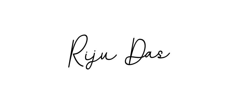 Create a beautiful signature design for name Riju Das. With this signature (BallpointsItalic-DORy9) fonts, you can make a handwritten signature for free. Riju Das signature style 11 images and pictures png