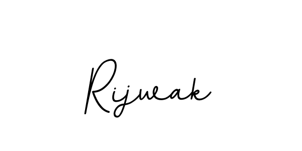 Rijwak stylish signature style. Best Handwritten Sign (BallpointsItalic-DORy9) for my name. Handwritten Signature Collection Ideas for my name Rijwak. Rijwak signature style 11 images and pictures png