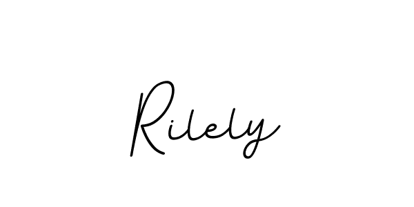 This is the best signature style for the Rilely name. Also you like these signature font (BallpointsItalic-DORy9). Mix name signature. Rilely signature style 11 images and pictures png