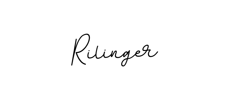 The best way (BallpointsItalic-DORy9) to make a short signature is to pick only two or three words in your name. The name Rilinger include a total of six letters. For converting this name. Rilinger signature style 11 images and pictures png