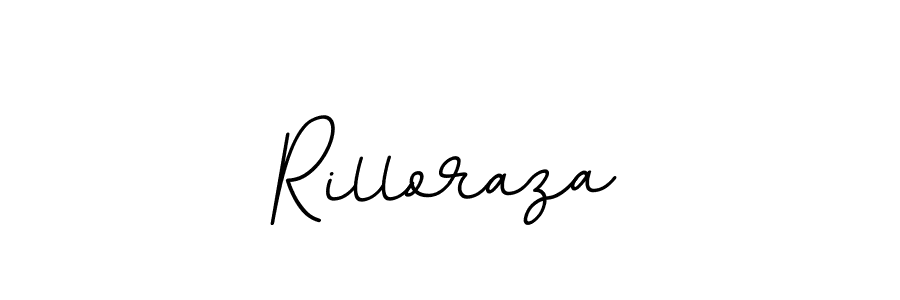 Make a beautiful signature design for name Rilloraza. With this signature (BallpointsItalic-DORy9) style, you can create a handwritten signature for free. Rilloraza signature style 11 images and pictures png