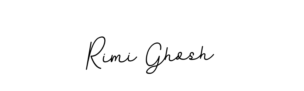 How to make Rimi Ghosh name signature. Use BallpointsItalic-DORy9 style for creating short signs online. This is the latest handwritten sign. Rimi Ghosh signature style 11 images and pictures png