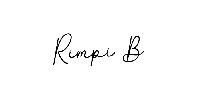 How to make Rimpi B signature? BallpointsItalic-DORy9 is a professional autograph style. Create handwritten signature for Rimpi B name. Rimpi B signature style 11 images and pictures png