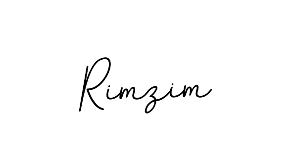 How to make Rimzim name signature. Use BallpointsItalic-DORy9 style for creating short signs online. This is the latest handwritten sign. Rimzim signature style 11 images and pictures png