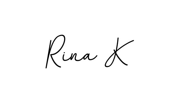 You can use this online signature creator to create a handwritten signature for the name Rina K. This is the best online autograph maker. Rina K signature style 11 images and pictures png