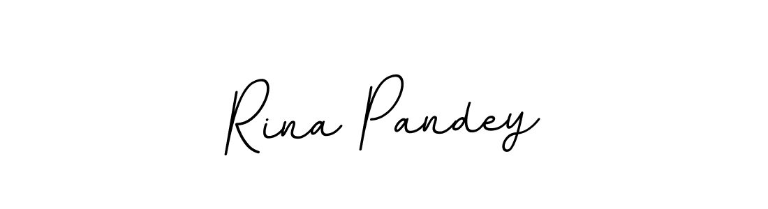 Create a beautiful signature design for name Rina Pandey. With this signature (BallpointsItalic-DORy9) fonts, you can make a handwritten signature for free. Rina Pandey signature style 11 images and pictures png