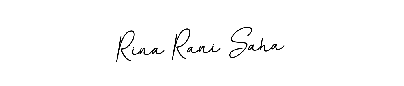 You should practise on your own different ways (BallpointsItalic-DORy9) to write your name (Rina Rani Saha) in signature. don't let someone else do it for you. Rina Rani Saha signature style 11 images and pictures png