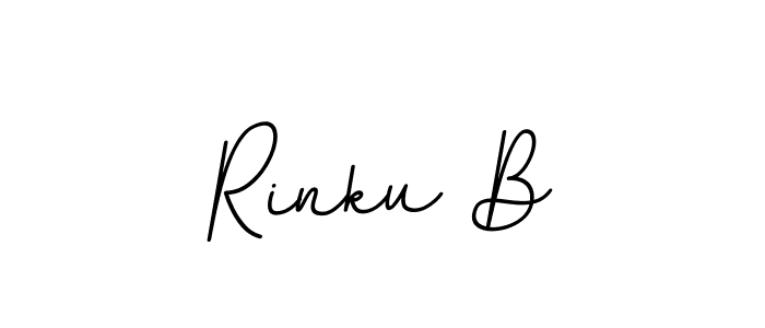 Similarly BallpointsItalic-DORy9 is the best handwritten signature design. Signature creator online .You can use it as an online autograph creator for name Rinku B. Rinku B signature style 11 images and pictures png