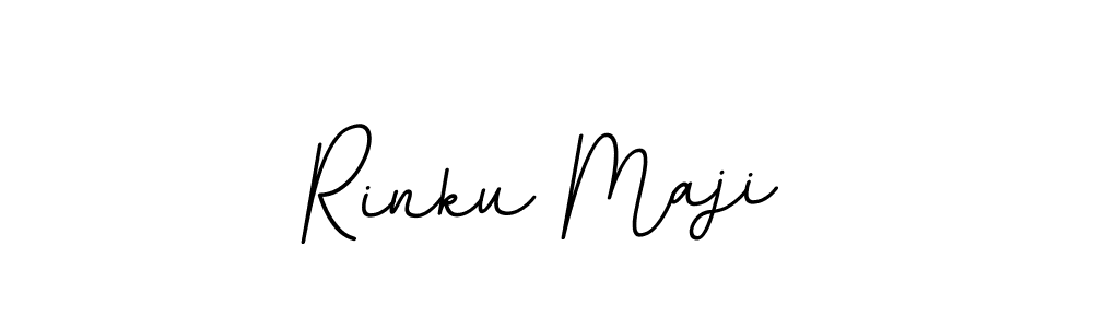 You should practise on your own different ways (BallpointsItalic-DORy9) to write your name (Rinku Maji) in signature. don't let someone else do it for you. Rinku Maji signature style 11 images and pictures png