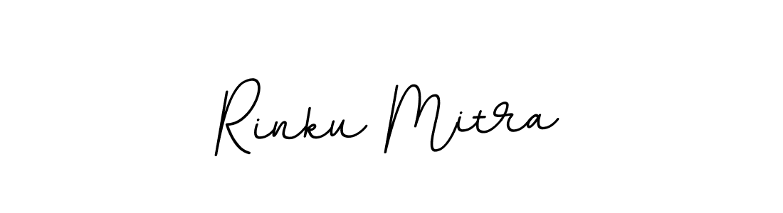 Rinku Mitra stylish signature style. Best Handwritten Sign (BallpointsItalic-DORy9) for my name. Handwritten Signature Collection Ideas for my name Rinku Mitra. Rinku Mitra signature style 11 images and pictures png