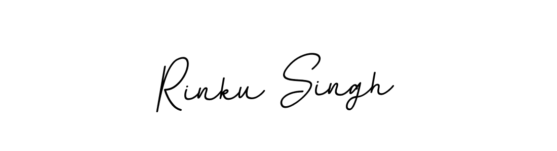 Rinku Singh stylish signature style. Best Handwritten Sign (BallpointsItalic-DORy9) for my name. Handwritten Signature Collection Ideas for my name Rinku Singh. Rinku Singh signature style 11 images and pictures png