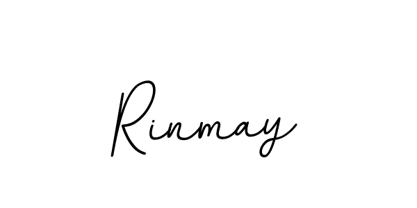 Rinmay stylish signature style. Best Handwritten Sign (BallpointsItalic-DORy9) for my name. Handwritten Signature Collection Ideas for my name Rinmay. Rinmay signature style 11 images and pictures png