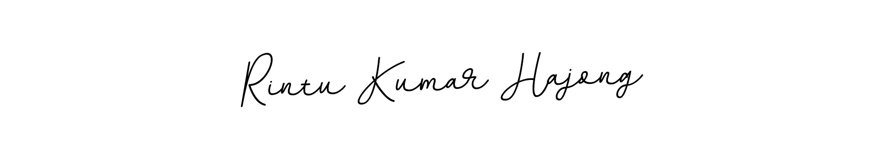 if you are searching for the best signature style for your name Rintu Kumar Hajong. so please give up your signature search. here we have designed multiple signature styles  using BallpointsItalic-DORy9. Rintu Kumar Hajong signature style 11 images and pictures png