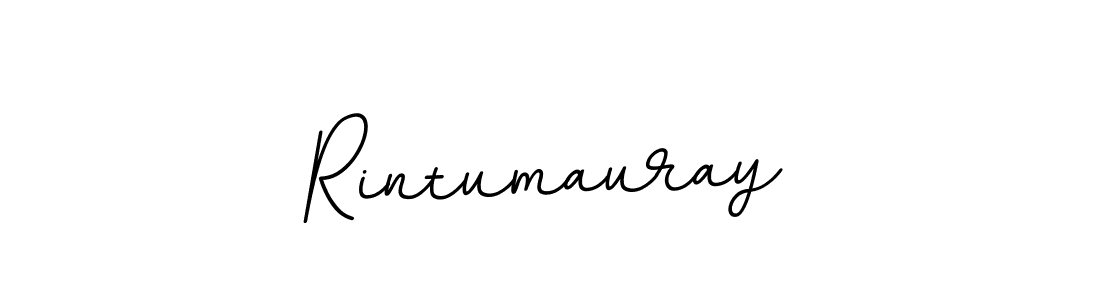 This is the best signature style for the Rintumauray name. Also you like these signature font (BallpointsItalic-DORy9). Mix name signature. Rintumauray signature style 11 images and pictures png