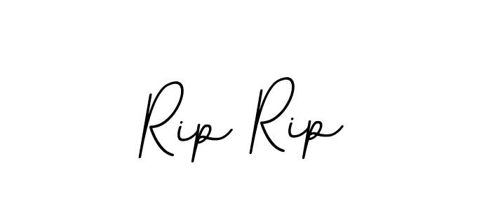 Use a signature maker to create a handwritten signature online. With this signature software, you can design (BallpointsItalic-DORy9) your own signature for name Rip Rip. Rip Rip signature style 11 images and pictures png