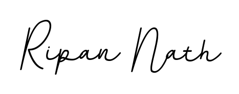 Looking for an artistic signature for Ripan Nath? The BallpointsItalic-DORy9 calligraphy style gives a sophisticated flow suitable for business cards and emails. Ripan Nath signature style 11 images and pictures png