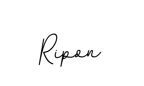 if you are searching for the best signature style for your name Ripon. so please give up your signature search. here we have designed multiple signature styles  using BallpointsItalic-DORy9. Ripon signature style 11 images and pictures png