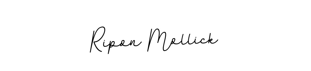 How to make Ripon Mollick signature? BallpointsItalic-DORy9 is a professional autograph style. Create handwritten signature for Ripon Mollick name. Ripon Mollick signature style 11 images and pictures png