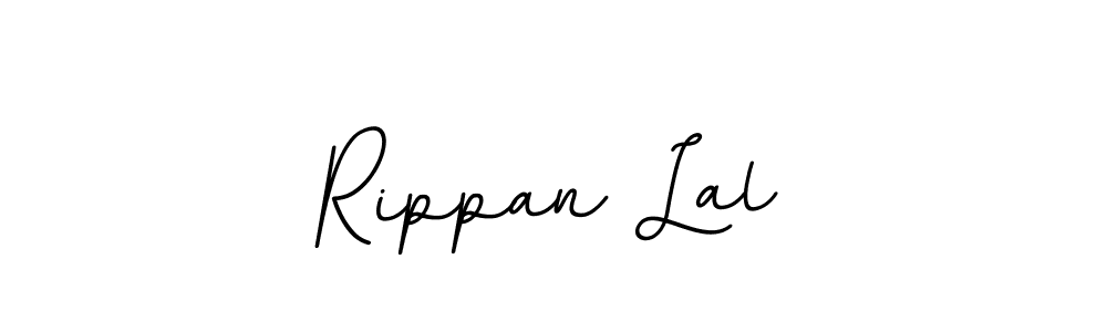 Use a signature maker to create a handwritten signature online. With this signature software, you can design (BallpointsItalic-DORy9) your own signature for name Rippan Lal. Rippan Lal signature style 11 images and pictures png