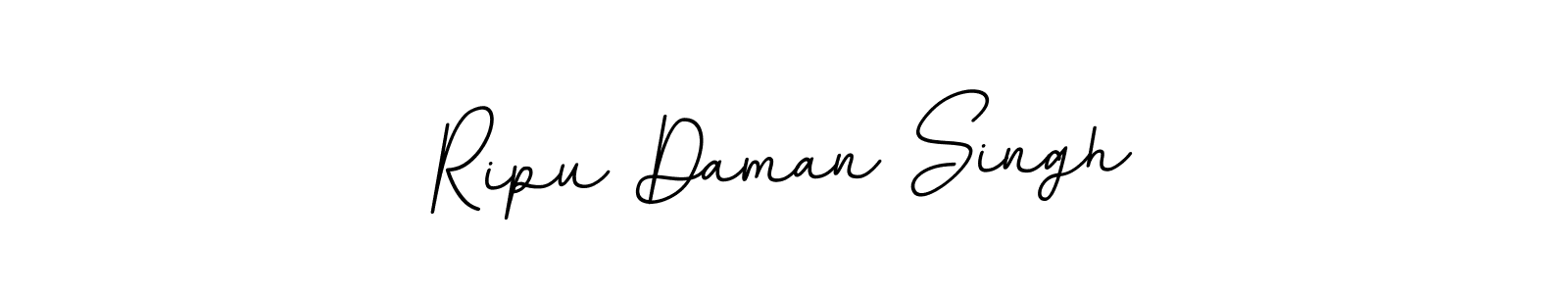Create a beautiful signature design for name Ripu Daman Singh. With this signature (BallpointsItalic-DORy9) fonts, you can make a handwritten signature for free. Ripu Daman Singh signature style 11 images and pictures png