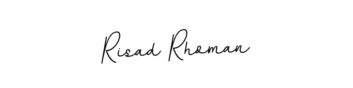 Also we have Risad Rhoman name is the best signature style. Create professional handwritten signature collection using BallpointsItalic-DORy9 autograph style. Risad Rhoman signature style 11 images and pictures png