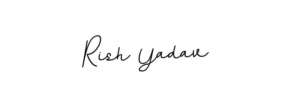 Here are the top 10 professional signature styles for the name Rish Yadav. These are the best autograph styles you can use for your name. Rish Yadav signature style 11 images and pictures png