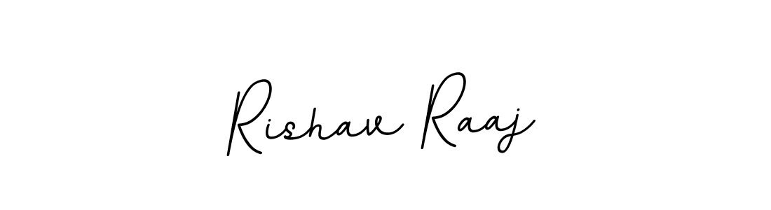 Make a beautiful signature design for name Rishav Raaj. With this signature (BallpointsItalic-DORy9) style, you can create a handwritten signature for free. Rishav Raaj signature style 11 images and pictures png