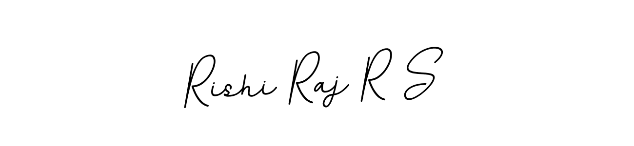 BallpointsItalic-DORy9 is a professional signature style that is perfect for those who want to add a touch of class to their signature. It is also a great choice for those who want to make their signature more unique. Get Rishi Raj R S name to fancy signature for free. Rishi Raj R S signature style 11 images and pictures png