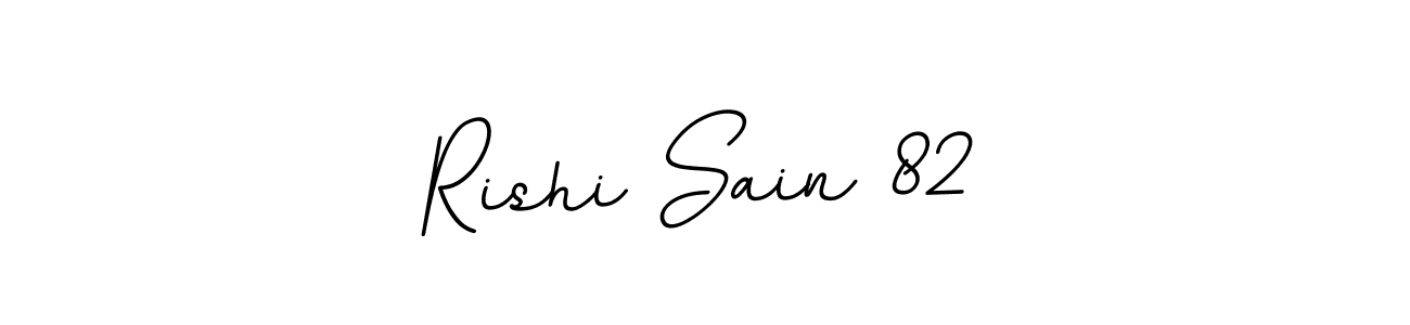 The best way (BallpointsItalic-DORy9) to make a short signature is to pick only two or three words in your name. The name Rishi Sain 82 include a total of six letters. For converting this name. Rishi Sain 82 signature style 11 images and pictures png